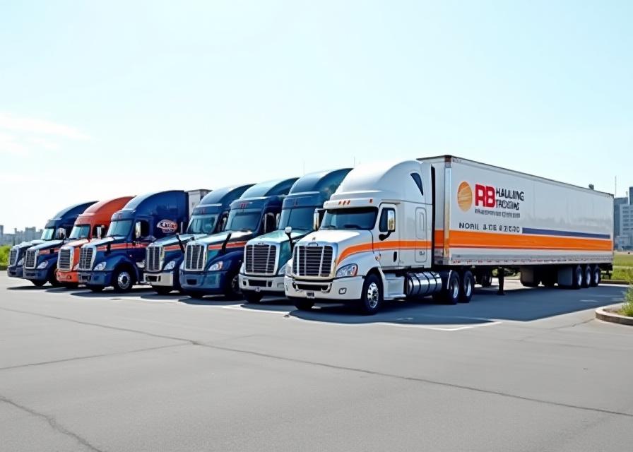RB Hauling modern truck fleet in Toledo